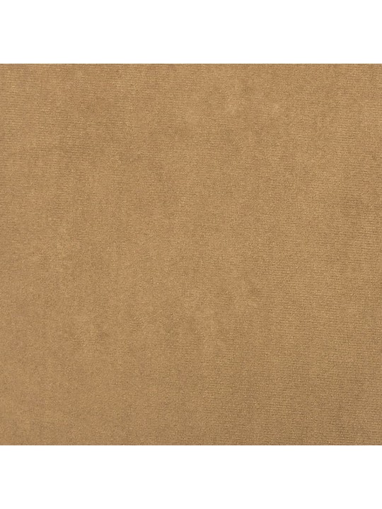 Podnožka hnědá 70x55x41 cm samet