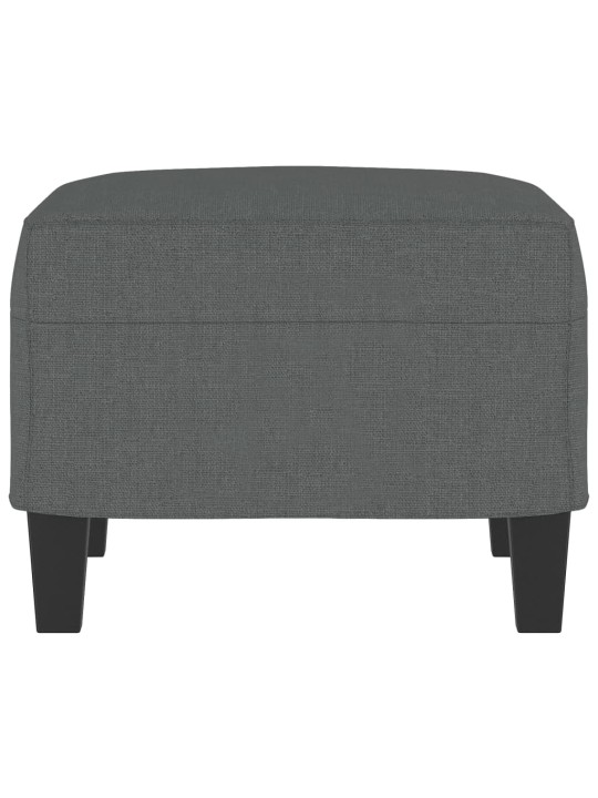 Podnožka tmavě šedá 60 x 50 x 41 cm textil