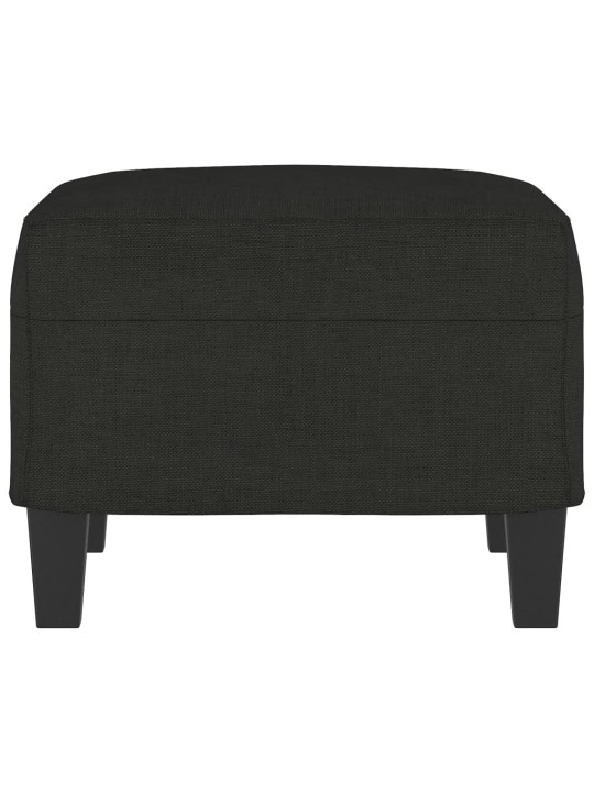 Podnožka černá 60 x 50 x 41 cm textil