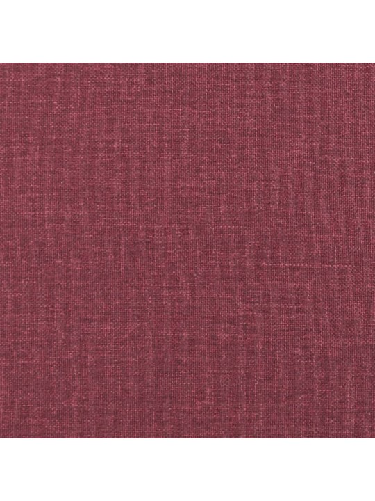 Podnožka vínová 60 x 50 x 41 cm textil