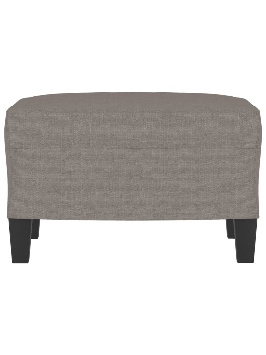 Podnožka taupe 60 x 50 x 41 cm textil