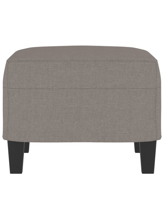Podnožka taupe 60 x 50 x 41 cm textil