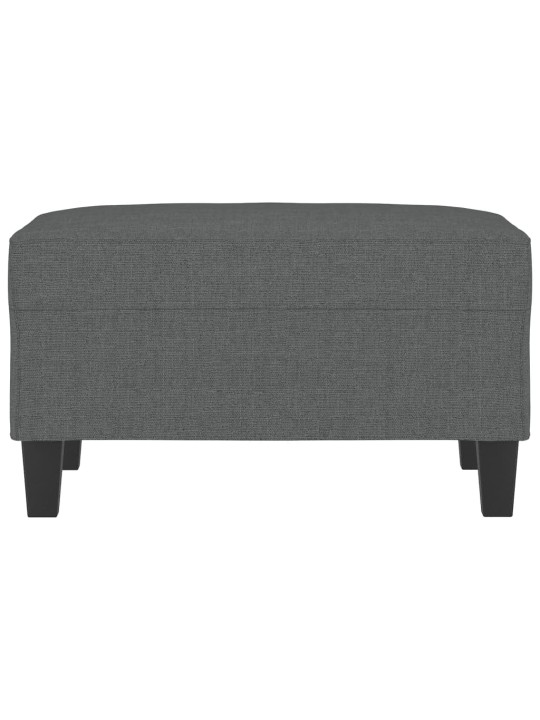 Podnožka tmavě šedá 70 x 55 x 41 cm textil
