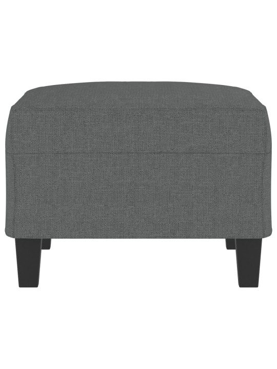 Podnožka tmavě šedá 70 x 55 x 41 cm textil