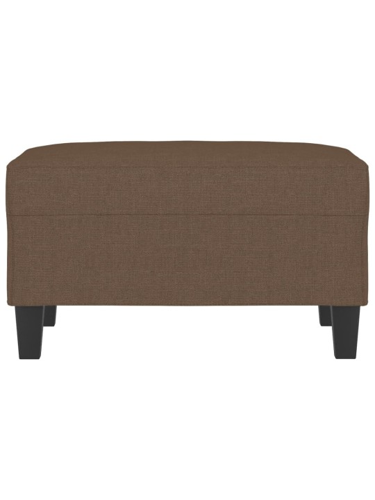 Podnožka hnědá 70x55x41 cm textil