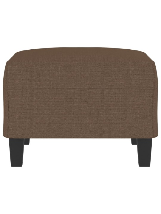 Podnožka hnědá 70x55x41 cm textil