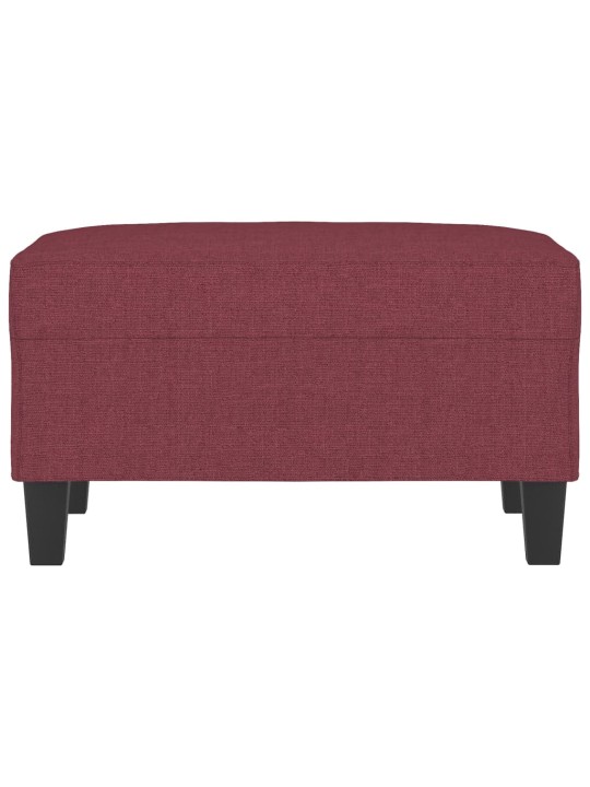 Podnožka vínová 70x55x41 cm textil