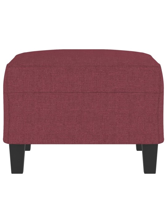 Podnožka vínová 70x55x41 cm textil