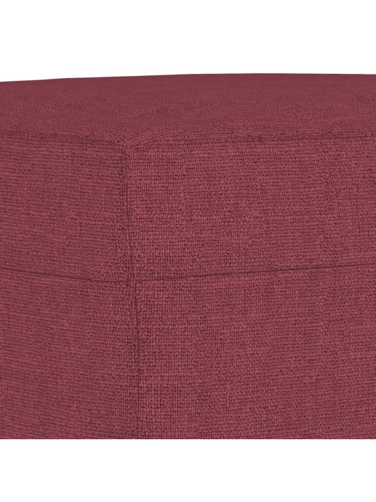 Podnožka vínová 70x55x41 cm textil