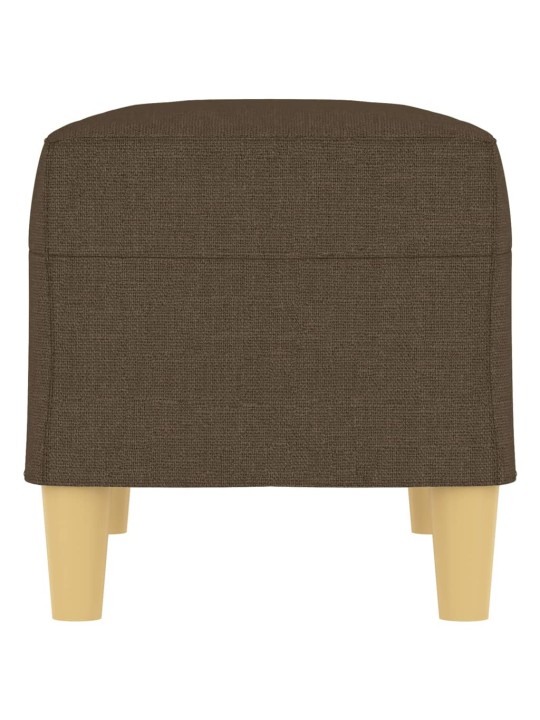 Lavice hnědá 70 x 35 x 41 cm textil