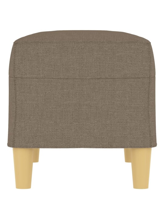 Lavice taupe 70 x 35 x 41 cm textil