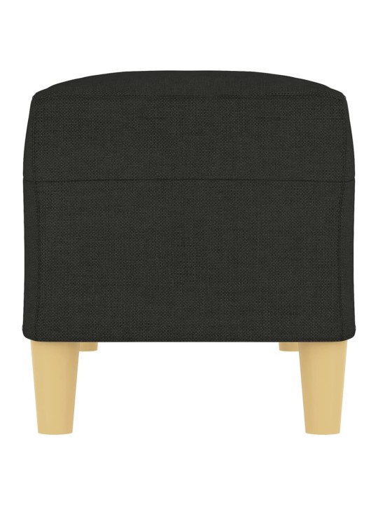 Lavice černá 100 x 35 x 41 cm textil