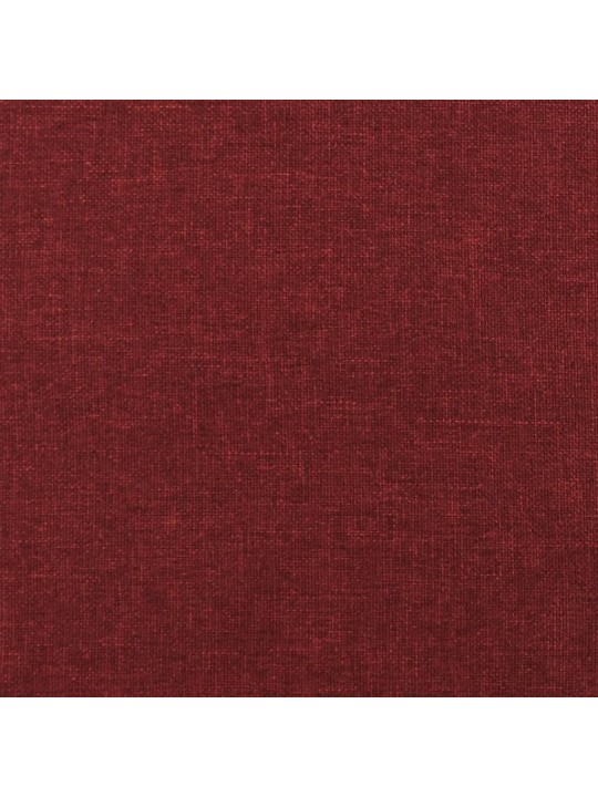 Lavice vínová 100 x 35 x 41 cm textil