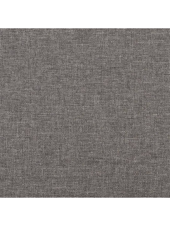 Lavice tmavě šedá 100 x 35 x 41 cm textil