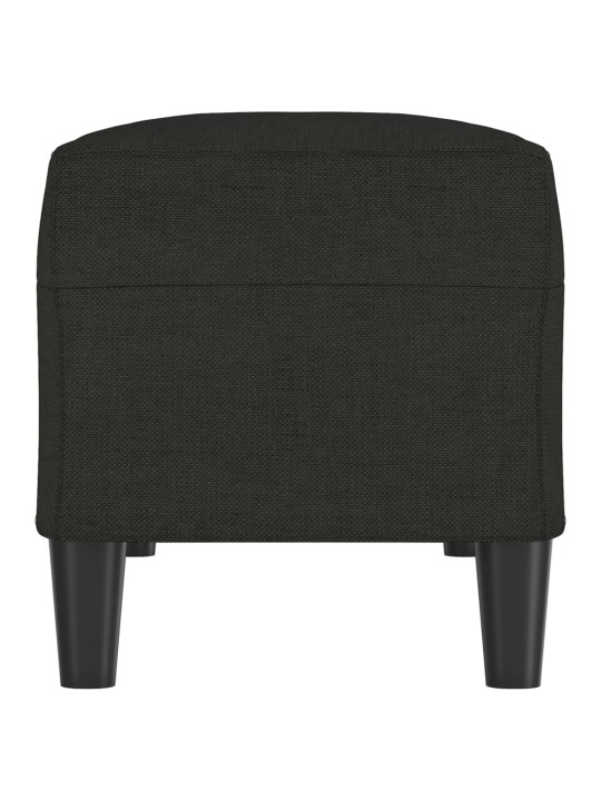Lavice černá 100 x 35 x 41 cm textil