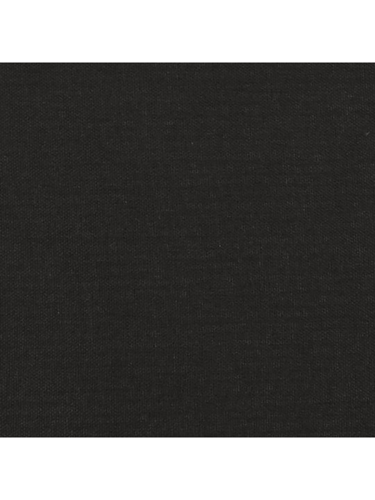 Lavice černá 100 x 35 x 41 cm textil