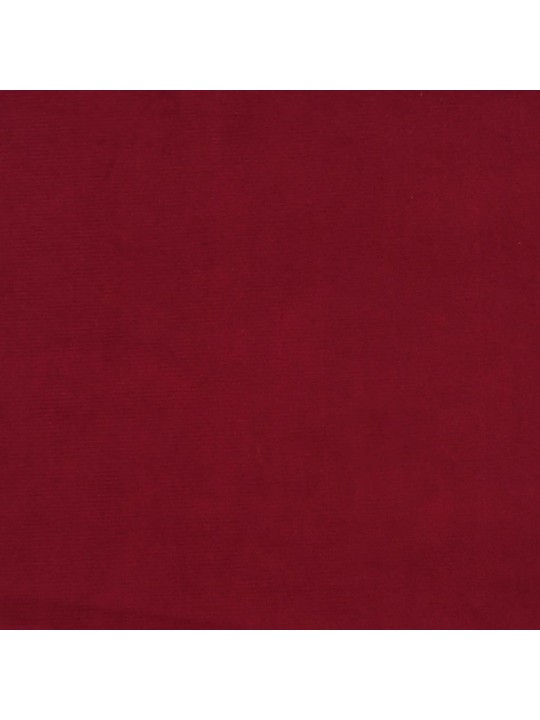 Lavice vínová 100x35x41 cm samet