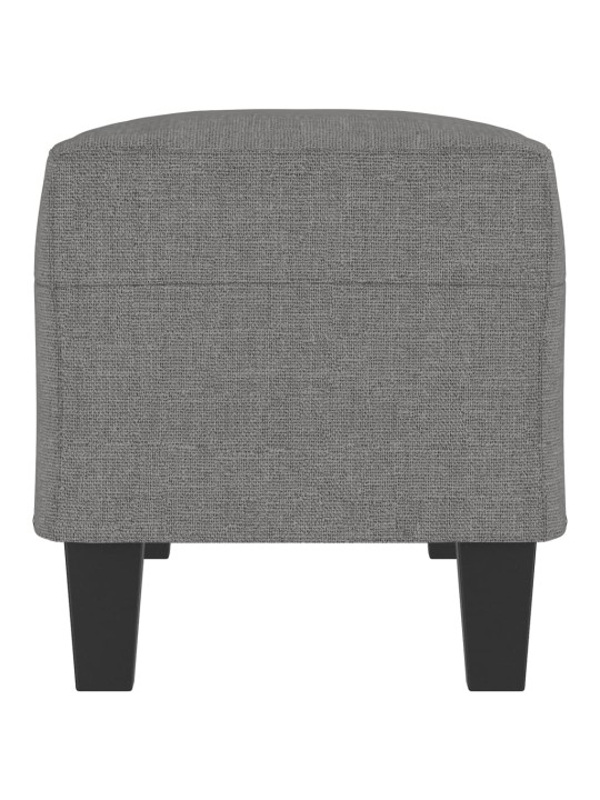Lavice tmavě šedá 100 x 35 x 41 cm textil