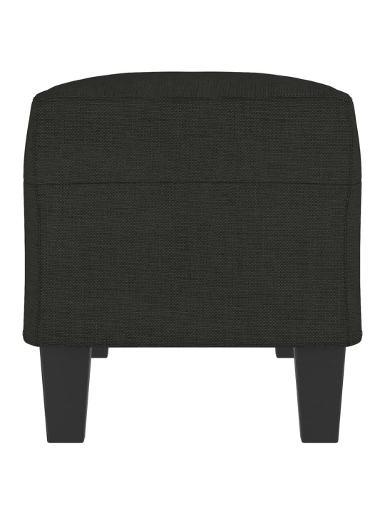 Lavice černá 100 x 35 x 41 cm textil