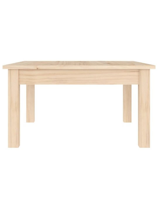 Konferenční stolek 55 x 55 x 30 cm masivní borové dřevo