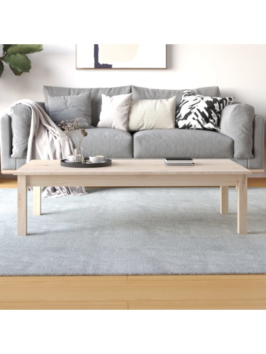 Konferenční stolek 110 x 50 x 30 cm masivní borové dřevo