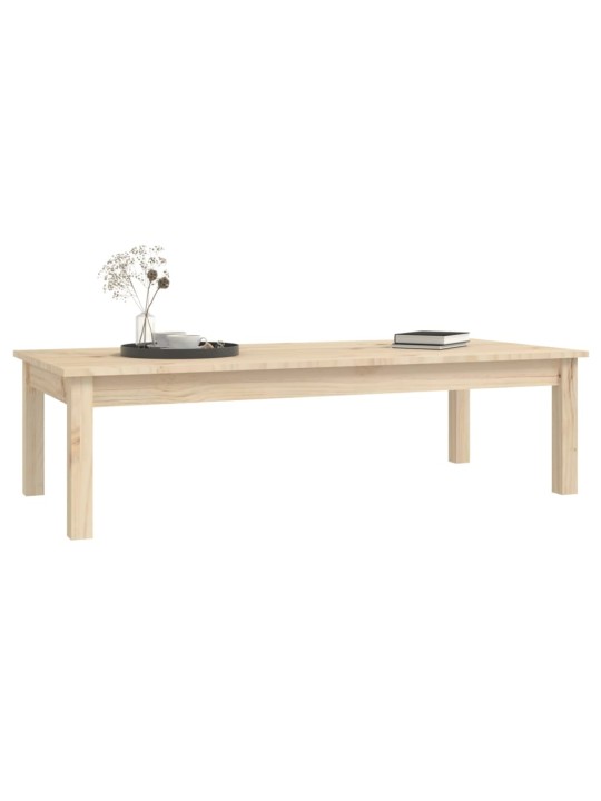 Konferenční stolek 110 x 50 x 30 cm masivní borové dřevo