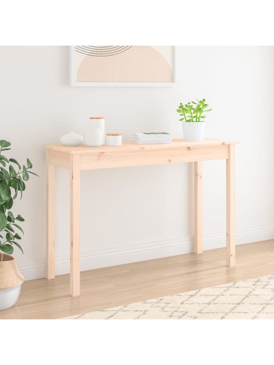 Konzolový stolek 110 x 40 x 75 cm masivní borové dřevo