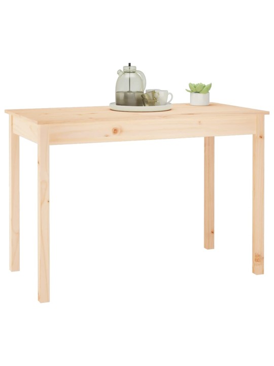 Jídelní stůl 110 x 55 x 75 cm masivní borové dřevo