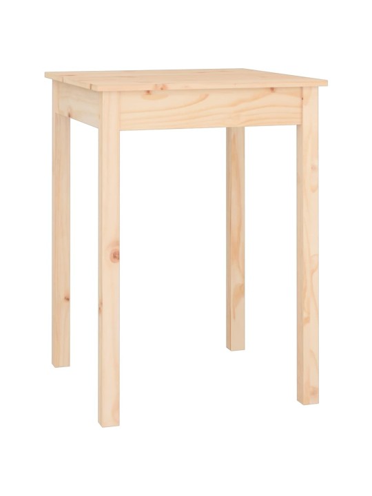 Jídelní stůl 55 x 55 x 75 cm masivní borové dřevo