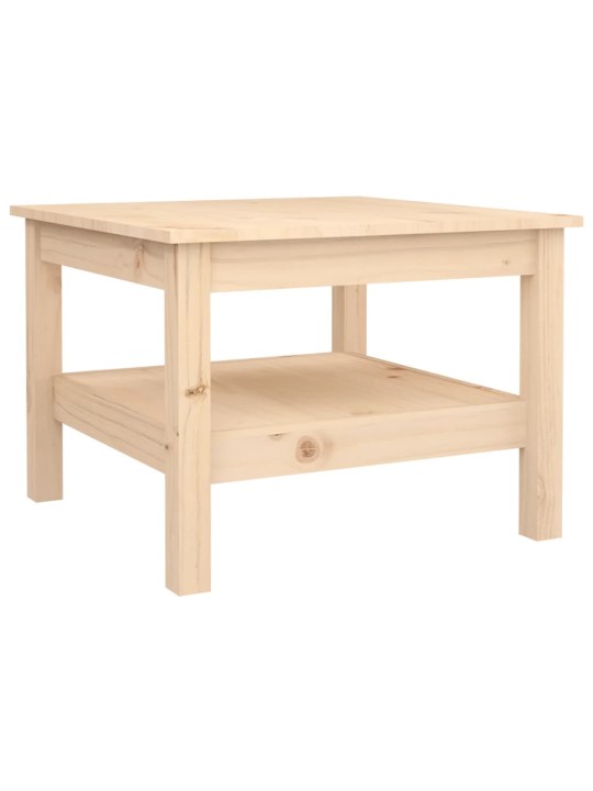 Konferenční stolek 55 x 55 x 40 cm masivní borové dřevo