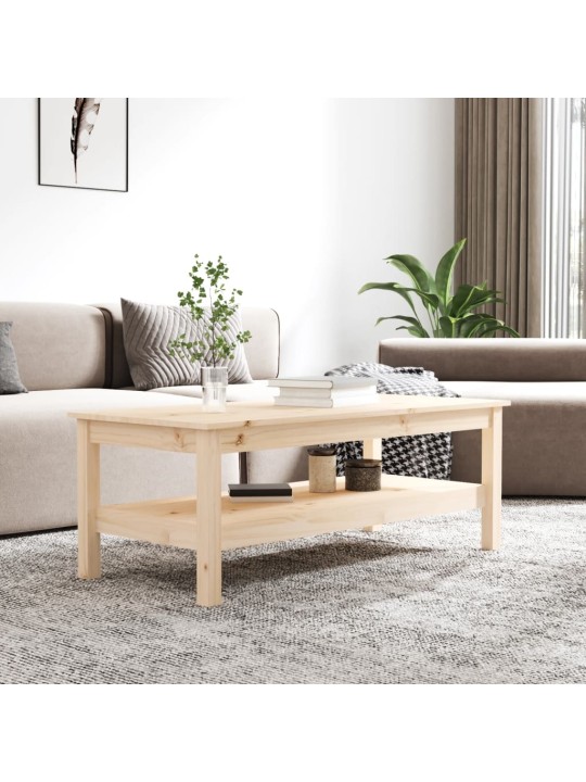 Konferenční stolek 110x50x40 cm masivní borové dřevo
