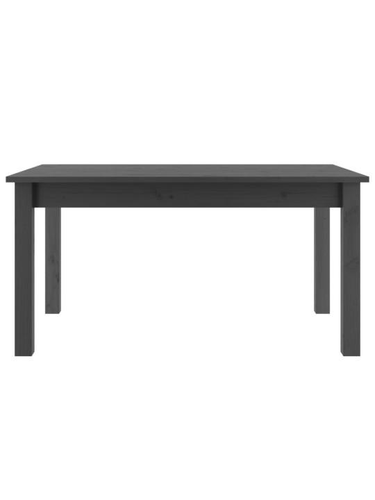 Konferenční stolek šedý 80 x 50 x 40 cm masivní borové dřevo