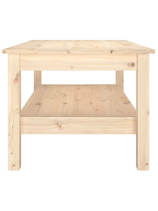 Konferenční stolek 80 x 50 x 40 cm masivní borové dřevo