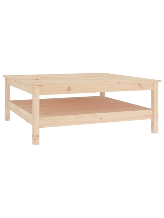 Konferenční stolek 100 x 100 x 40 cm masivní borové dřevo