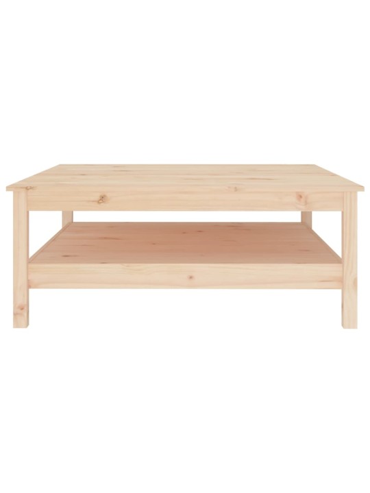 Konferenční stolek 100 x 100 x 40 cm masivní borové dřevo