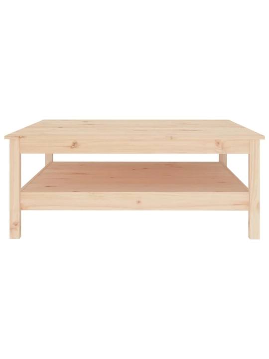 Konferenční stolek 100 x 100 x 40 cm masivní borové dřevo