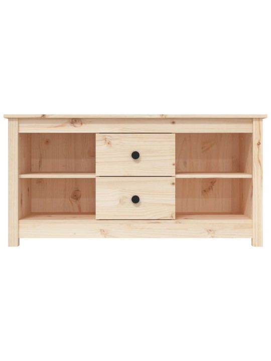 TV skříňka 103 x 36,5 x 52 cm masivní borové dřevo