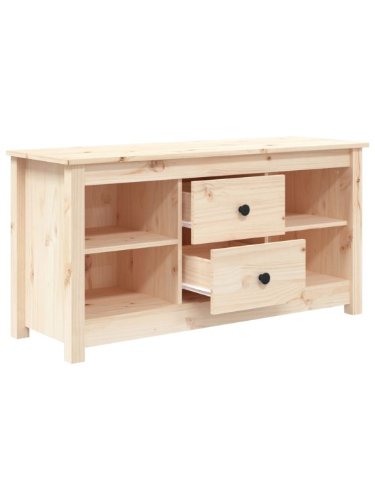 TV skříňka 103 x 36,5 x 52 cm masivní borové dřevo