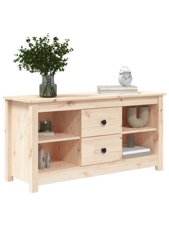 TV skříňka 103 x 36,5 x 52 cm masivní borové dřevo