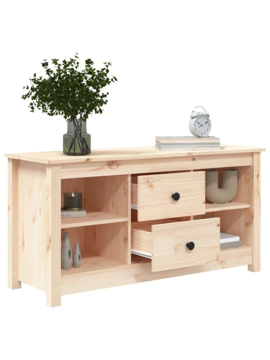 TV skříňka 103 x 36,5 x 52 cm masivní borové dřevo