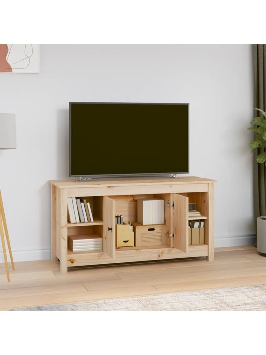 Tv skříňka 103 x 36,5 x 52 cm masivní borové dřevo