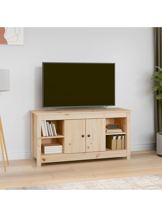 Tv skříňka 103 x 36,5 x 52 cm masivní borové dřevo