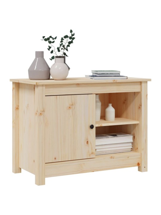 TV skříňka 70 x 36,5 x 52 cm masivní borové dřevo