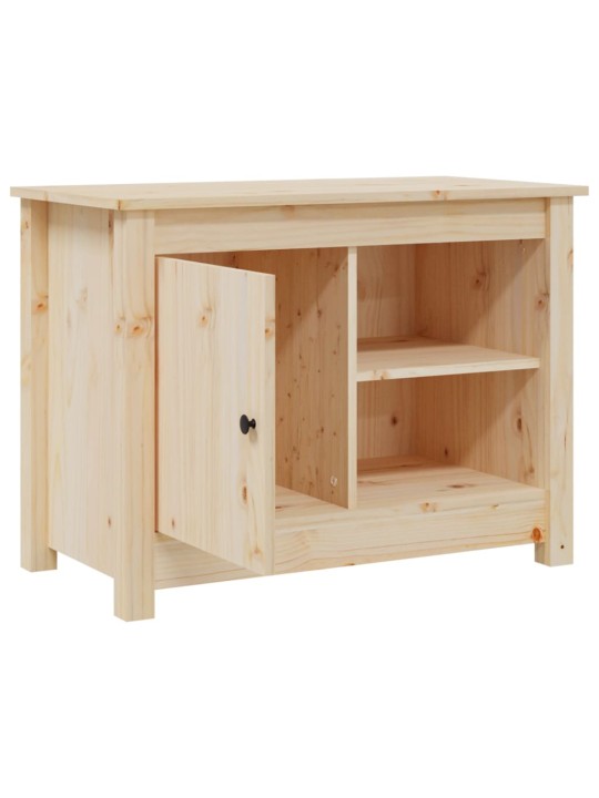 TV skříňka 70 x 36,5 x 52 cm masivní borové dřevo
