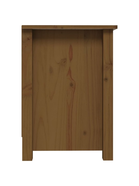 TV skříňka medově hnědá 70 x 36,5 x 52 cm masivní borové dřevo