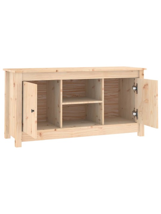 TV skříňka 103 x 36,5 x 52 cm masivní borové dřevo