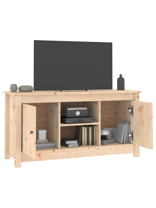 TV skříňka 103 x 36,5 x 52 cm masivní borové dřevo