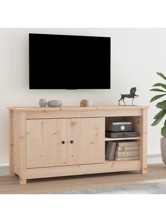 TV skříňka 103 x 36,5 x 52 cm masivní borové dřevo
