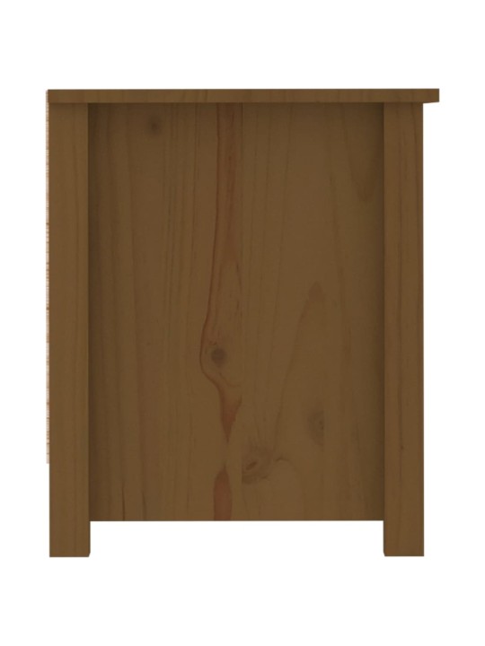 Botník medově hnědý 110 x 38 x 45,5 cm masivní borovice