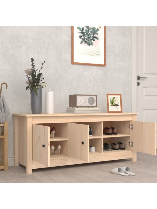 Botník 110 x 38 x 45,5 cm masivní borovice